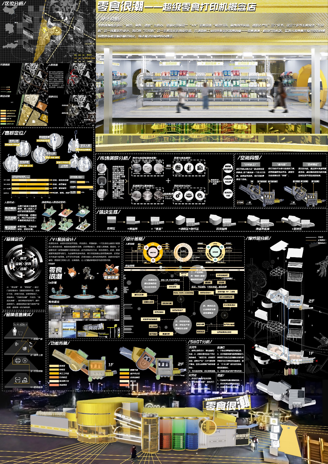 零食很潮·超级零食打印机概念店