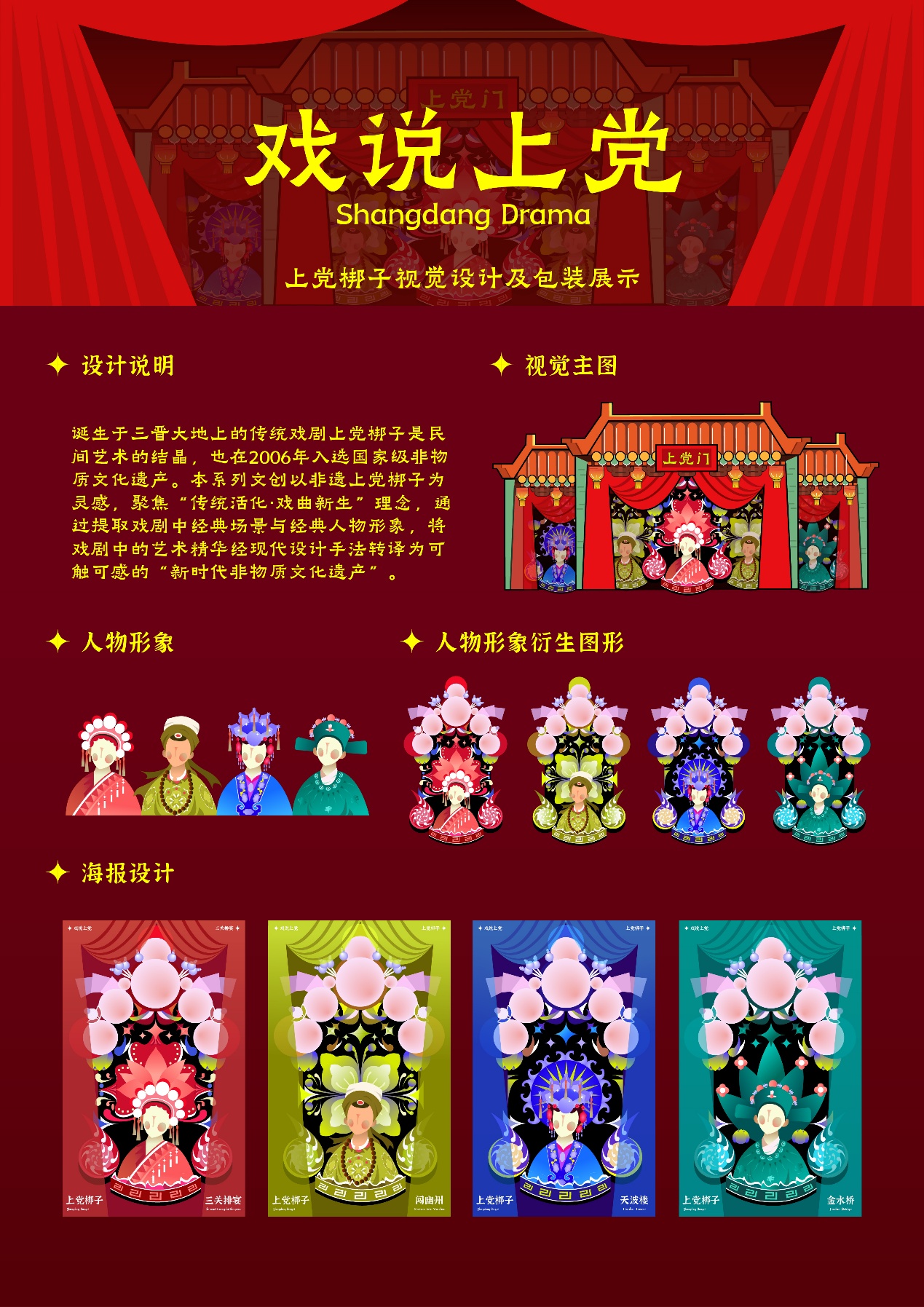 戏说上党——上党梆子视觉设计