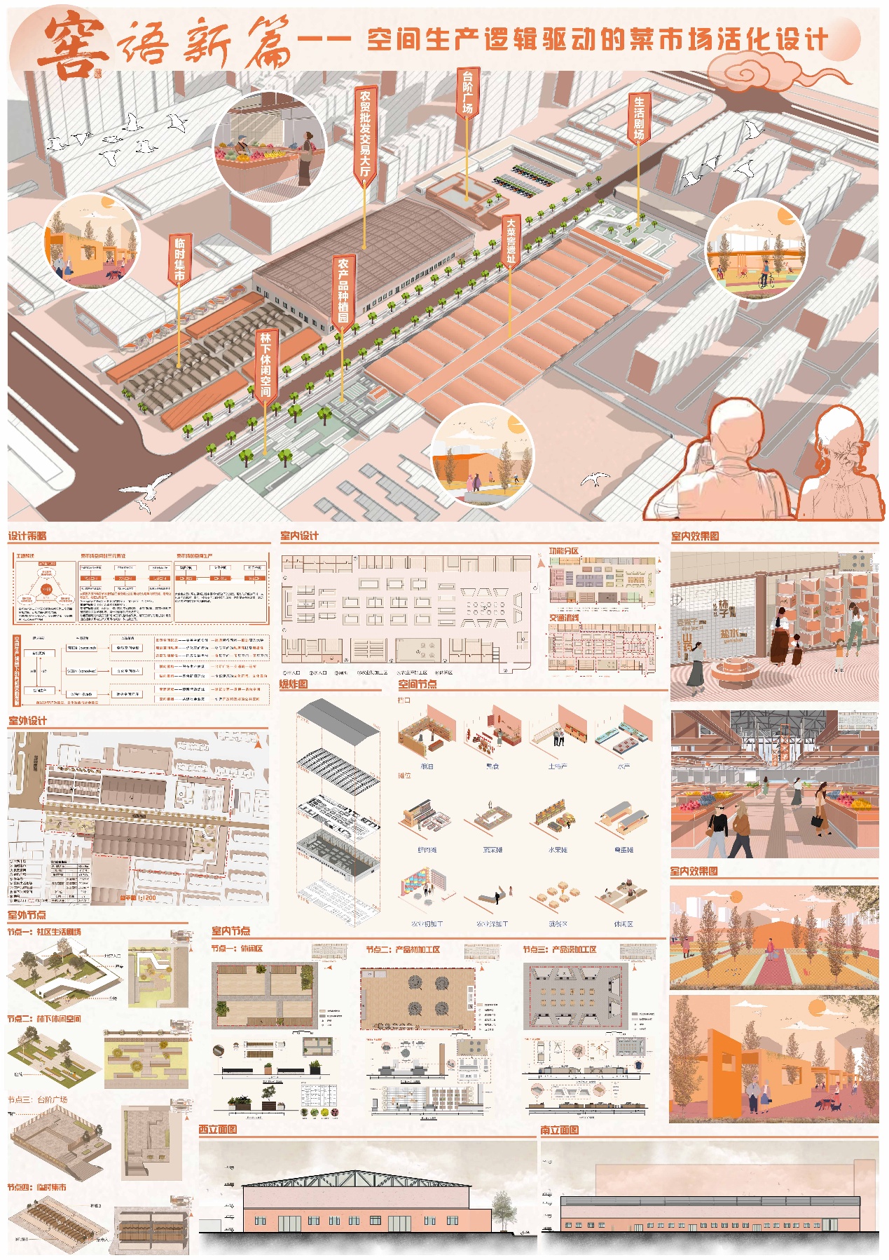 窖语新篇——空间生产逻辑驱动的菜市场活化设计