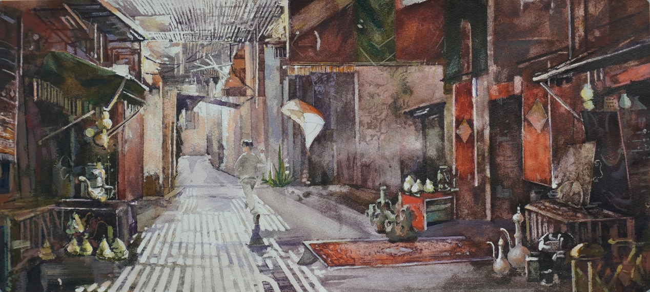 晨辉漫溯，影掠行当